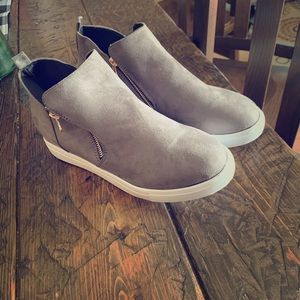 No name wedge sneakers